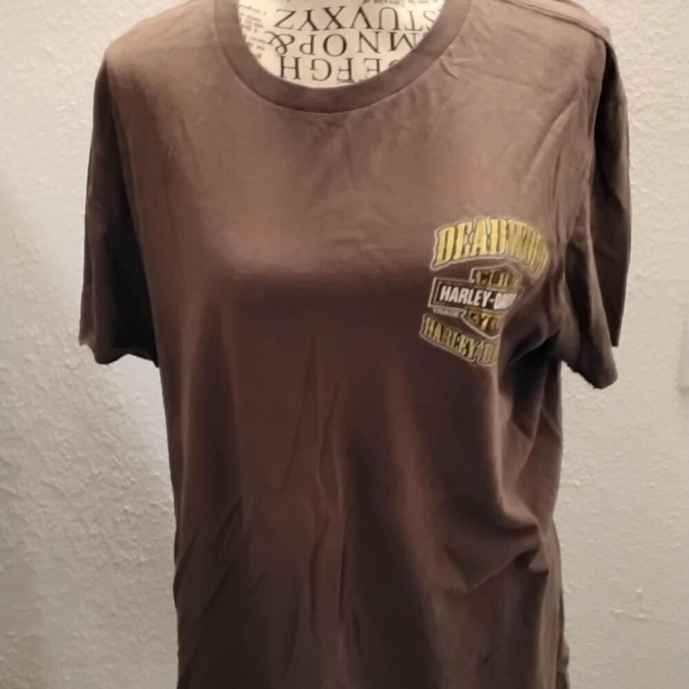 Harley-davidson Men's Grey T-shirt